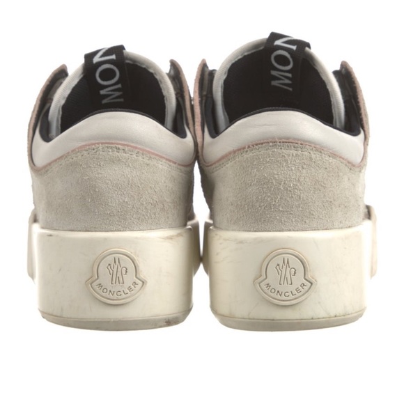 Moncler Colorblock Suede Sneakers - Picture 4 of 5